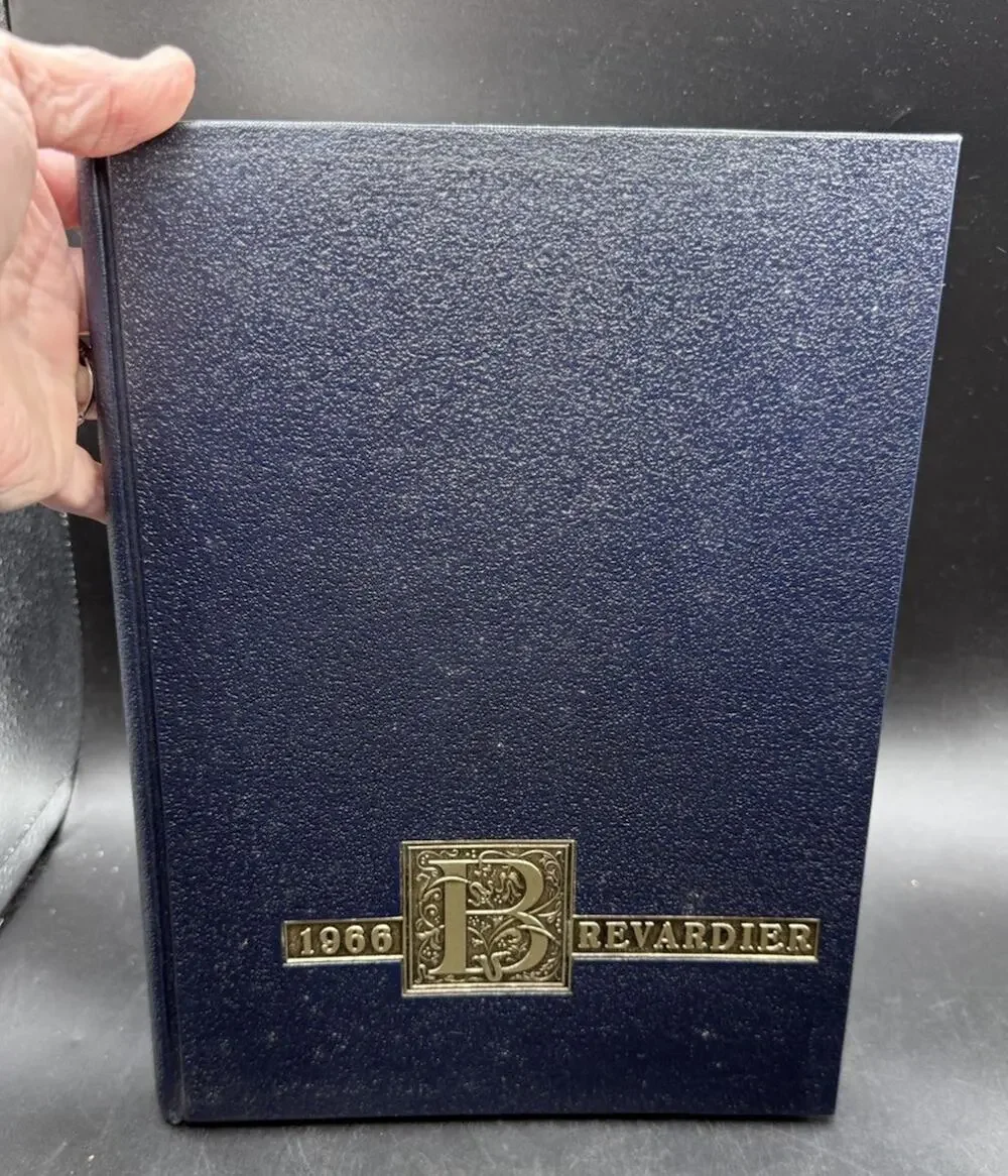 1966 BREVARDIER Yearbook, Brevard High School, North Carolina ORIGINAL Vintage